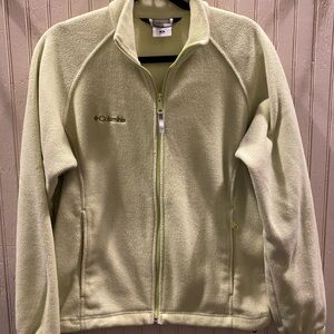 Columbia Lime Green Women’s Fleece Jacket